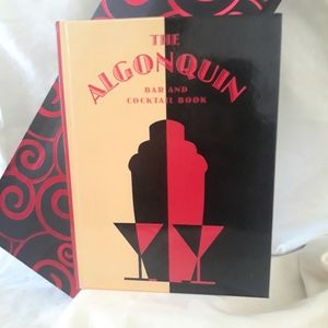 3/$12 The Algonquin Classic Cocktail Recipe Book